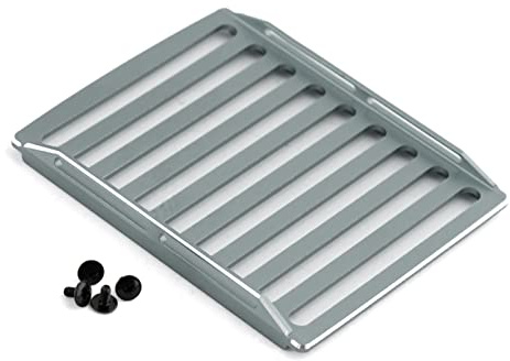 kingsea RC Roof Rack Metal RC Luggage Rack Car Compatible with 1/24 Axial SCX24 AXI00002T1 AXI00002T2 2019 JLU RC Crawler Car (Carbon)