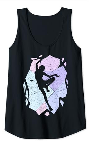 Damen Klettern Kletterer Bergsteigen Bouldern Mädchen Kletter Tank Top
