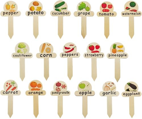 Etichette Da Giardino All'aperto - Etichette Di Semina In Legno | Etichetta Da Giardino Impermeabile, Segnalini Da Giardino Per Accessori Da Giardinaggio All'aperto | Posta Di Nomi Riutilizzabili Per