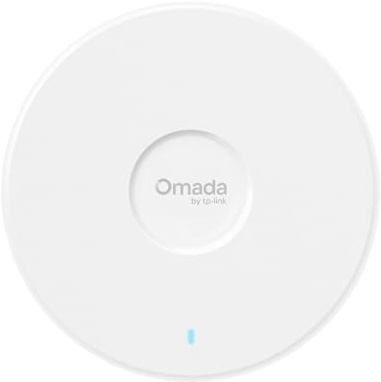 TP-Link EAP787 WiFi 7 Wireless Access Point, BE12000 Tri-Band 10G PoE+ Access Points, 6GHz Ceiling/Wall Mount AP, 320MHz, Seamless Roaming, Omada Mesh, Up to 510+ Devices, Enterprise Business Wi-Fi