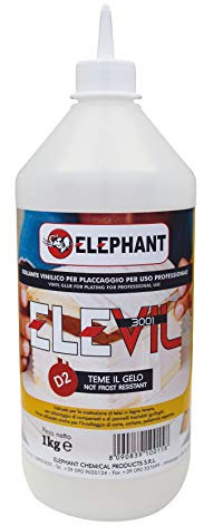 1 KG | Colla vinilica per Legno D2 ELEVIL3001- Super Collante professionale