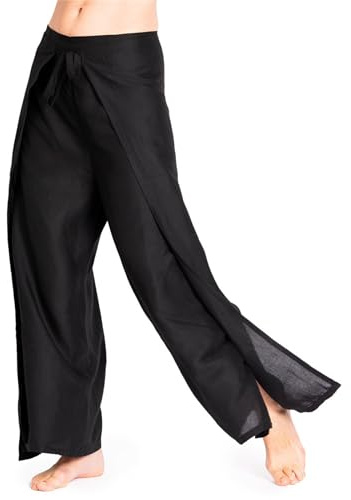 PANASIAM Sunshine Pants Plain, Black, M