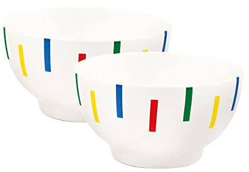 Set 2pc bol 14cm porcelana new bone china