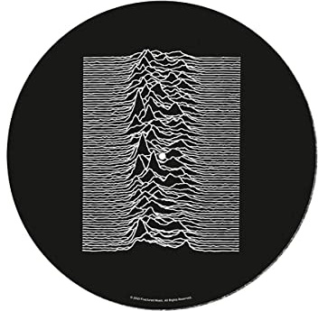 Joy Division skivspelare halkskydd matta för blandning, DJ-repor och hemlyssnande (okänd njutningsdesign) - officiell vara