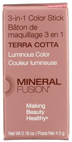 MINERAL FUSION Terra Cotta 3-In-1 Color Stick, 0.16 OZ