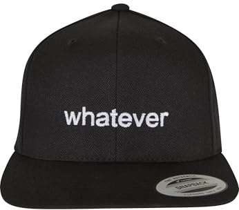 Mister Tee Whatever Snapback Black/White, one Size