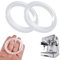 2 Pcs Anillo De Sellado De Junta De Café Anillo De Sellado Anillo De Sellado De La Junta De La Cabeza de Preparación Accesorio De Café Compatible con Máquina De Café De'longhi EC685/EC680/EC850/EC860