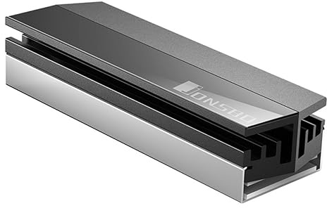 jojofuny Almohadilla De Silicona Termoconductora Radiador Ssd Disipador Térmico Diseño Metálico