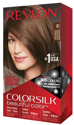 Revlon Colorsilk Haircolor, Medium Brown, 4.4- Ounces (Pack Of 3)
