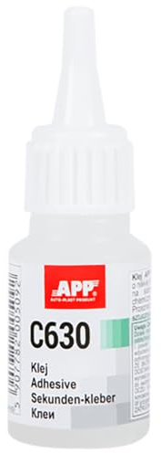 AUTO-PLAST PRODUKT C630 Colle cyanoacrylate forte | Colle liquide Super Glue | Idéale pour assembler e caoutchouc, les matières plastiques et EPDM | Faible viscosité | 20 g