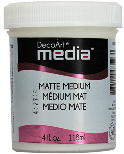 DecoArt Media Finiture, Trasparente Opaco Medio