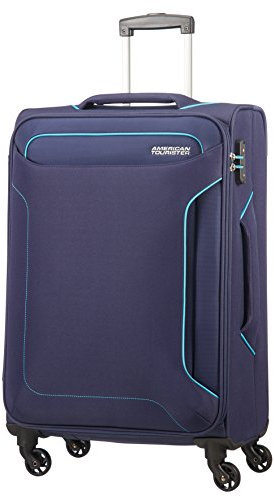American Tourister Holiday Heat Spinner, 3.2 kilograms Koffer, 67 cm, 66 Liter, Navy
