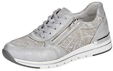Remonte Damen R6700 Sneaker, Ice/perlcloud/hellgrau-Bianco / 40, EU
