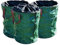 Sac pour déchets Verts de Jardin Pop up 100 L - Lot de 3