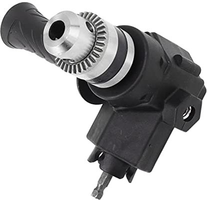 Trapano Ad Angolo di 90 Gradi, Adattatore per Trapano con Attacco di Prolunga, Accessorio di Estensione per Piegatura Ad Angolo Retto in Acciaio con Cuscinetti Stretti Adattatore per Attacco Trapano P