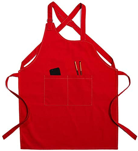 delantal de carpintería, delantal de herramientas, Delantales for hombres, Delantal for hombre for jardinería, barbacoa, carpintería, taller de peluquería, Delantal de trabajo de lona unisex for carpi