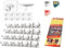Especieros Para Cocina - Organizador Especias - Organizador Especias Cocina -Especiero Pared-Ganchos Adhesivos Para Pared-Colgadores Adhesivos Resistentes