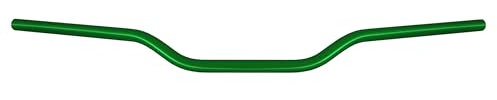 Manubrio Alluminio Moto Scooter ATV Cross Enduro Piega Bassa 22 mm-Verde