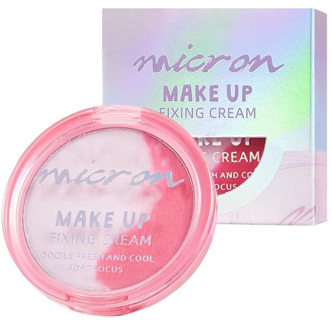 Polvere fissante – Resistente all'acqua e al sudore, correttore anti-lucentezza fissante unifica il tono dei pori minimizzati finitura naturale 4,5 g