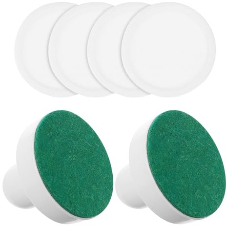 WEKAMOS Spintore per Hockey su Tavolo e Dischi di Ricambio in Plastica – Set Accessori per Giochi da Sala, Costruzione Robusta e Design Creativo per Migliorare l'Esperienza di Gioco