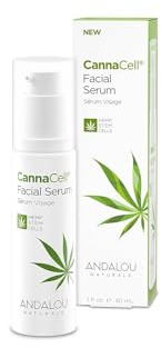 Andalou Naturals CannaCell Facial Serum, 1 Ounce