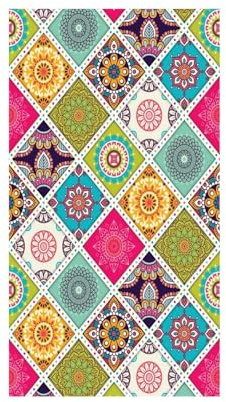 Mani Textile Tapis Colore Froid 50x120cm