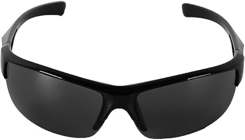 DPWOUM Black Polarized Sports Sunglasses for Men Women Polarized Rectangular Driving Sunglasses Sports EyewearBaseball Cycling Golf Fishing，Cycling Glasses