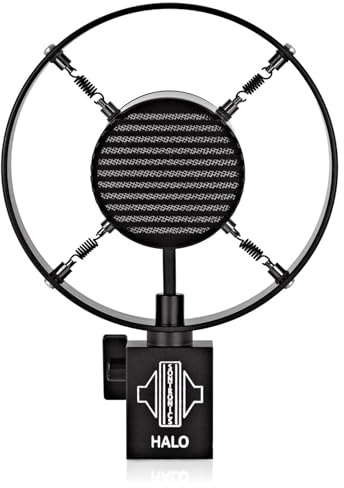 Sontronics HALO Supercardioid High Output Dynamic Microphone for Guitar Amps, Harmonica. Vintage/Retro Design. High SPL Handling, 3-Pin XLR, Lifetime Microphone Warranty - Made In UK