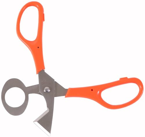 Kitasho Seki Kanetsune Putch (Quail Egg Splitter), Orange, Total Length: 5.3 inches (135 mm)