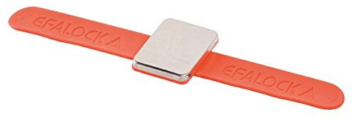 Efalock Professional Magnetarmband, rot, 1er Pack, (1x 1 Stück)