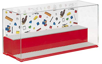LEGO Play & Display Case, in Red