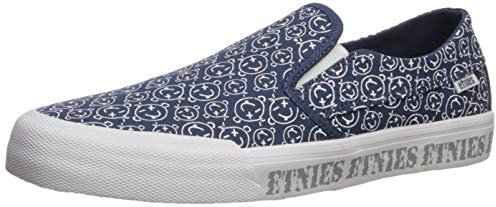 Etnies Langston, Unisex-Erwachsene Skateboardschuhe, Blau (472-Navy/White 472), 38.5 EU (5.5 UK)
