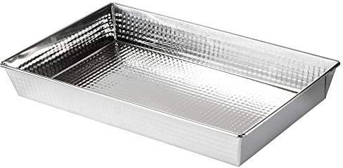 KADAX Moule à pâtisserie carré en acier galvanisé avec revêtement antiadhésif, moule à gâteau rectangulaire, pour gâteaux, cheesecakes, brownies, moule à pain (40 x 25,5 x 5,5 cm)