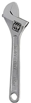 WOLFPACK LINEA PROFESIONAL Llave Ajustable Moleta 6 / 150 mm. Llave Inglesa, Llave Apriete, Llave Ajustable