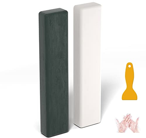 Epoxy Putty, 2 Part Fast Repair Epoxy Glue, Plastic, Glass, Ceramic Crack, Metal Filler, Heat Resistant and Waterproof, 120g