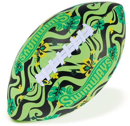 SwimWays Hydro Waterproof Football for Outdoor and Pool Games; Ages 5+