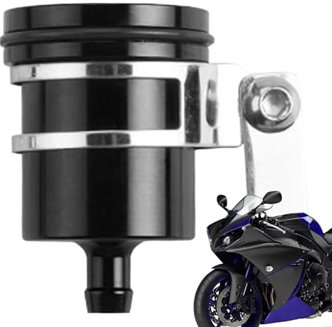 Motorcycle Clutch Reservoir Cup,Brake Fluid Bottle Reservoir Oil Cup for Motorcycle - Cylinder Brake, Fluid Refilling Bottle, Oil Cup Reservoir Safe to Prevent Any Spatter