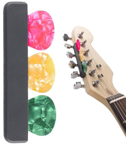 Soporte De Selecciones De Guitarra - Soporte De Plectro De Selección De Dientes Sin Deslizamiento - Caso De Selección De Guitarras | Contenedor De Almacenamiento De Plectrums: Selecciona Un Contenedor