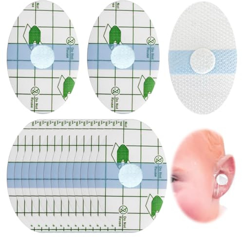 DOKRIN Tappi per orecchie da nuoto 80 pezzi di cuscinetti auricolari impermeabili con tappi per le orecchie in cotone adatti a bambini e adulti per il bagno e il nuoto.