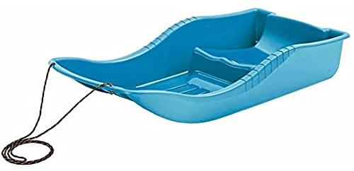 Trineo SNOW en forma de barca, con asiento y cuerda