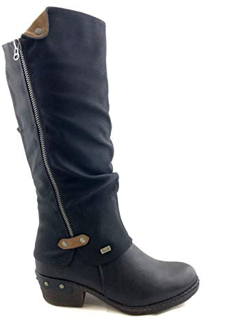 Rieker Women Boots 94652, Ladies Winter Boots,Water Repellent,riekerTEX