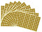 Runde Punkt Aufkleber,16mm Selbstklebende Punkte 15er Pack Farbige Kreisetiketten Punkt-Aufkleber zum Markieren von Kalendern DVDs Schulbücher Kunsthandwerk 1440 Punkte Gold