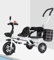 Tandem-Dreirad mit Doppelsitzen für Zwillinge,Kinder-Trikes mit Schiebegriff für Eltern,Dreirad-Roller mit großer Aufbewahrungstasche,Rücksitz mit Schaumstoff-Schutzgeländer,Vordersitz mit Gurt