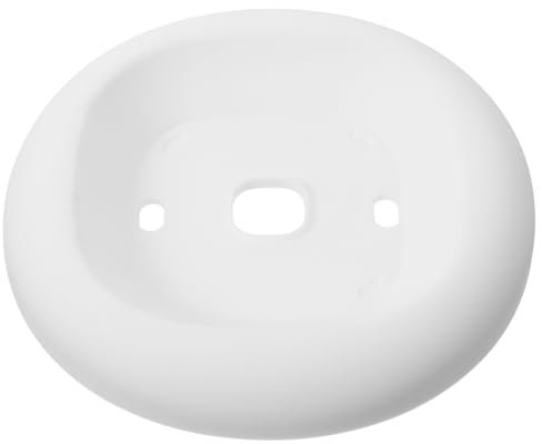 HOMOCONO Silicone Wall Plate Cover Protective Case for Smart Thermostat Wireless Use Thermostat Wall Plate