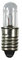 H s ampoule t1 3/4 5,7 x 17,5 mm-e5/8 12 v 100 mA 2,4 forme tubulaire