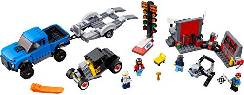LEGO Speed Champions Ford F-150 Raptor and Ford Model A Hot Rod Building Set (Multi-Colour)