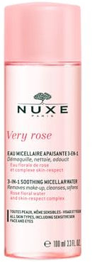Nuxe Paris C-NU-135-02 Very Rose Agua Micelar Limpiadora 3 en 1 Calmant Pieles Sensibles 100 ml