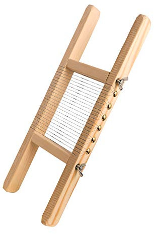 Pellkartoffelschneider Kartoffelschneider Einstellbare Dichtheit Massivholz/Rostfreier Edelstahl Eierschneider Für Dünne Gleichmäßige Scheiben Auch Für Gekochtes Gemüse Geeignet,Solid wood