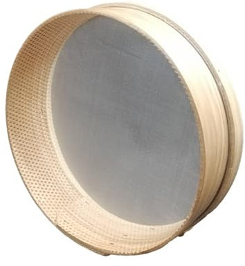 Tamizador harina. En madera. Diseño tradicional. Varias medidas. (Diámetro 20 cms)