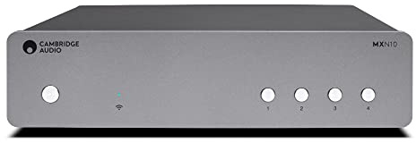 Cambridge Audio MXN 10 - Compact Separate High Resolution WiFi Network Audio Player and Streamer Featuring Bluetooth 5.0, Internet Radio and ESS Sabre DAC - Lunar Grey